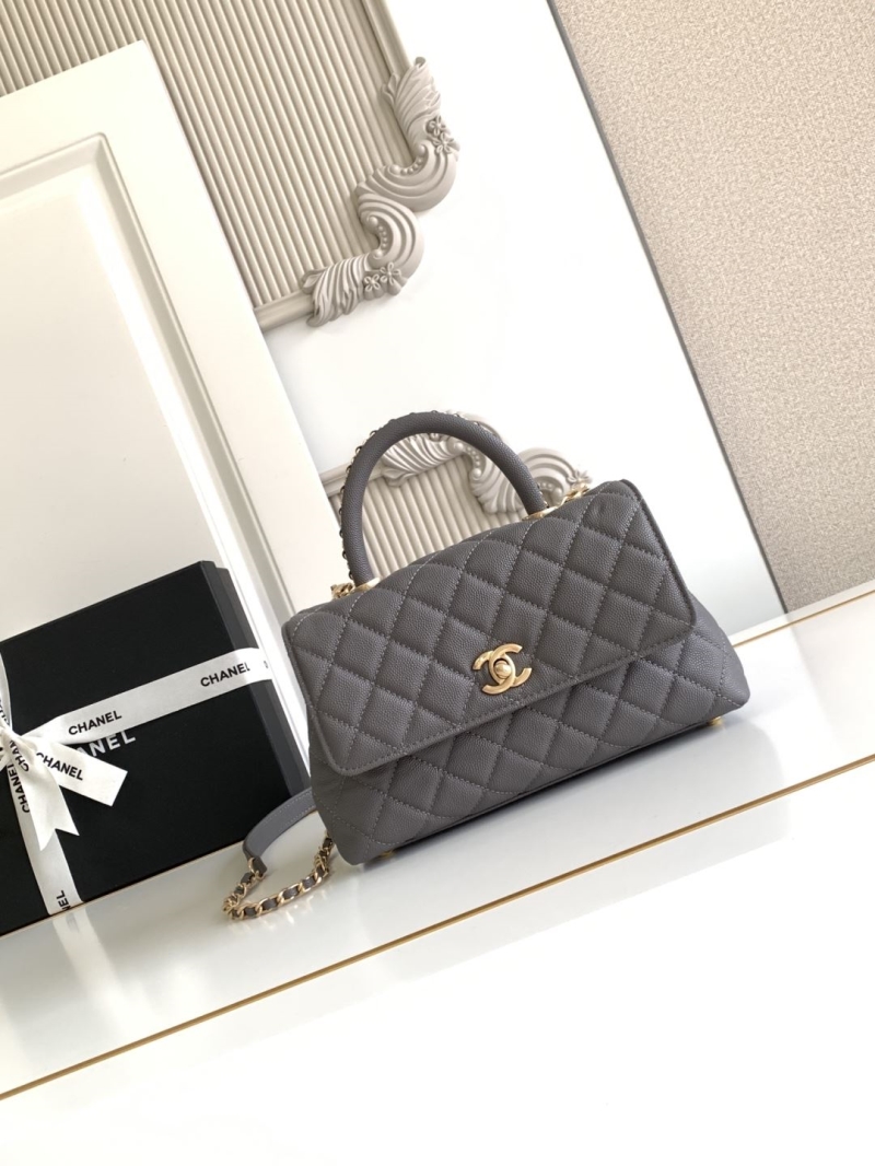 Ch**el top handle bags